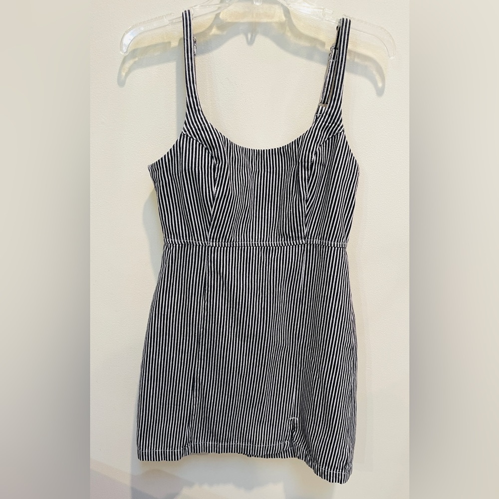 BDG Striped Denim Dress
